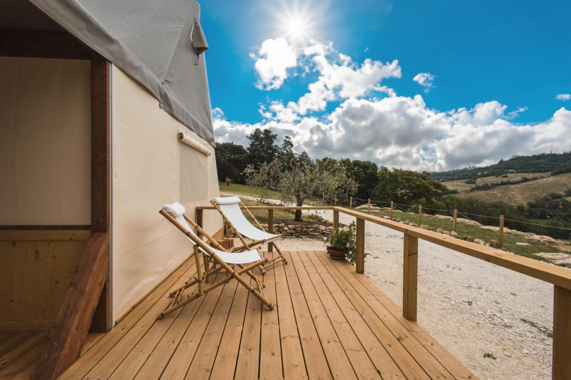 I Sicomori - Seme Di Carota - Glamping E Appartamenti Con Piscina A ซาตูร์เนีย ภายนอก รูปภาพ